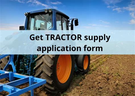 tractor supply apply online|More.